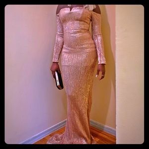 Ballroom gown glam dress